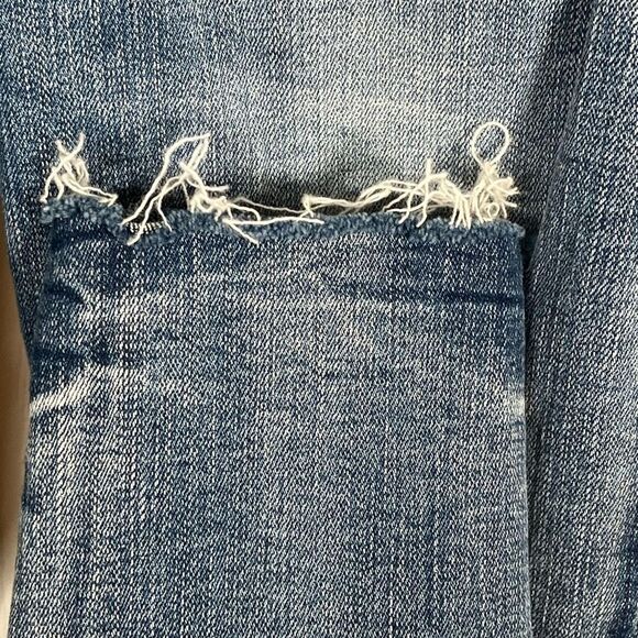 Special A Sz 1 High Rise Skinny Jeans Exposed Button Fly Distressed - Picture 4 of 11